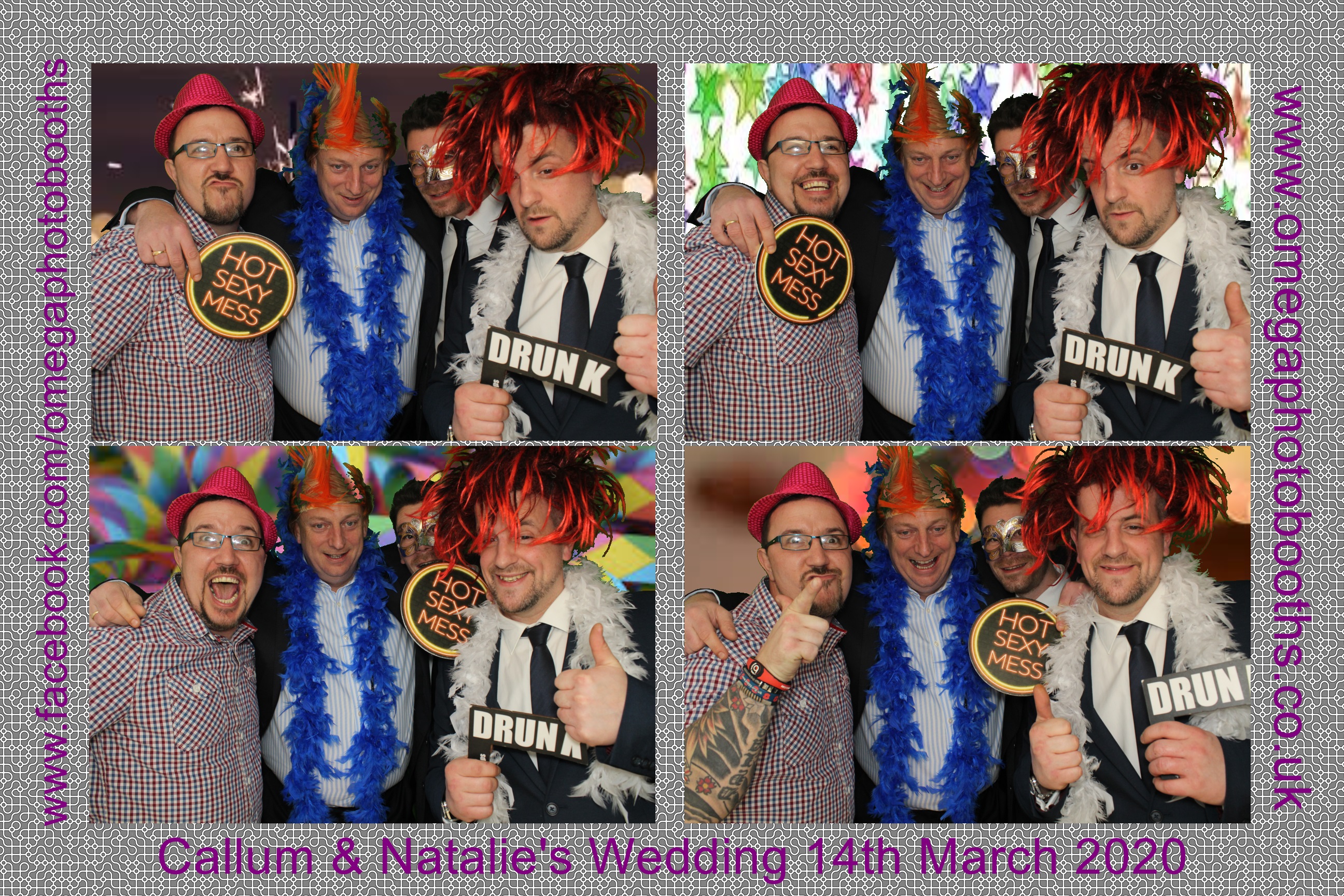 Callum and Natalie's Wedding | View more photos from the event at gallery.omegaphotobooths.co.uk/u/Omega-Photobooths/Callum-and-Natalies-Wedding